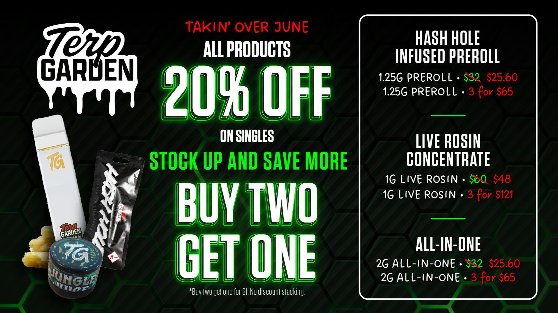 PurLife - Santa Fe Terp Garden – 20% Off | Buy 2, Get 1 $1!