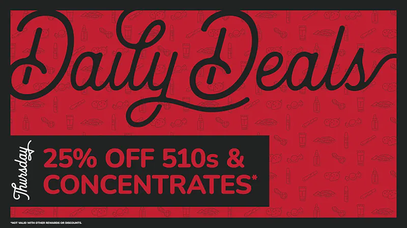 Mary Jane & Herb's Thursday Concentrate Deal