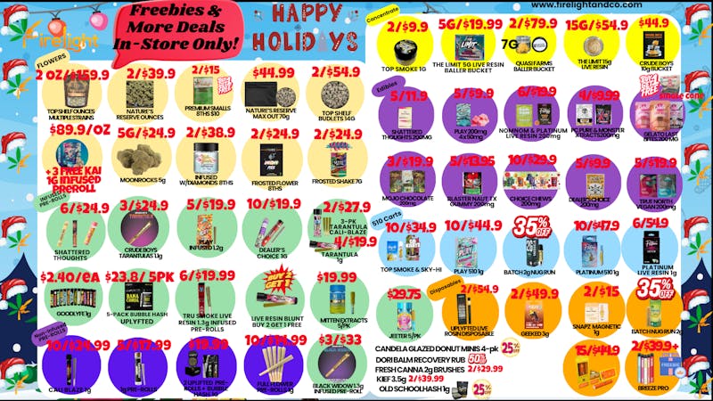 Firelight and Co 📍 December Deals Worth the Drive, Bundle Specials