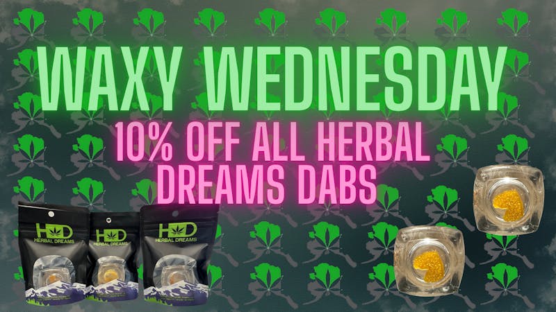 Stash Cannabis Company Waxy Wednesday!!