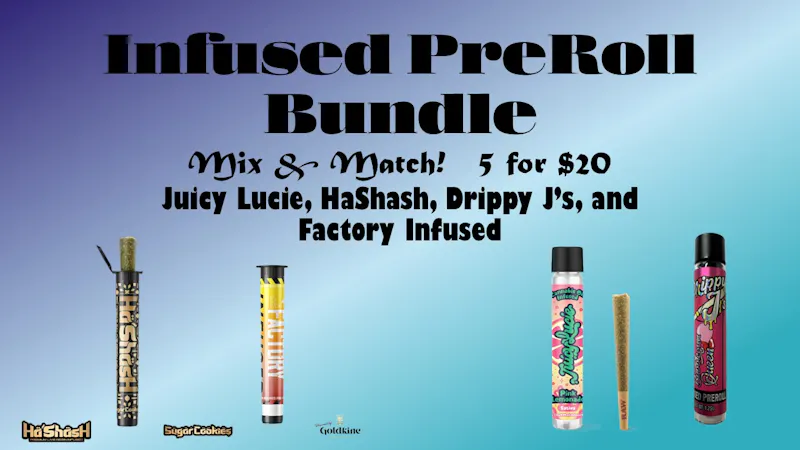 Glazed and Confused Infused pre rolls