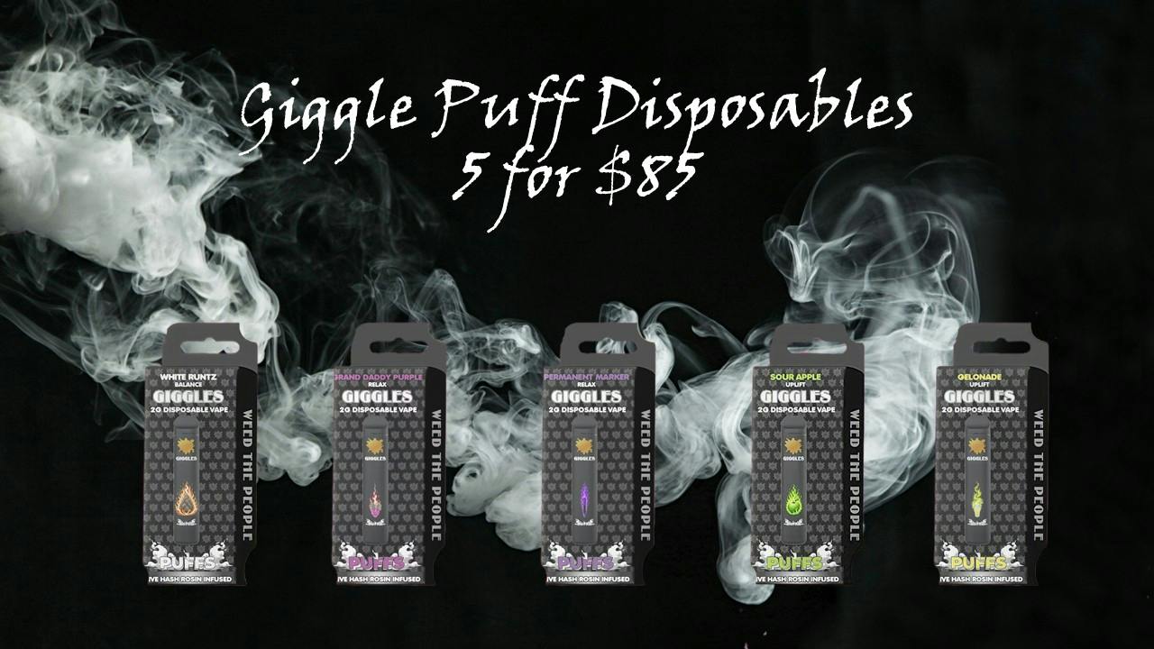 Glazed and Confused Giggle Puff 2g Disposables
