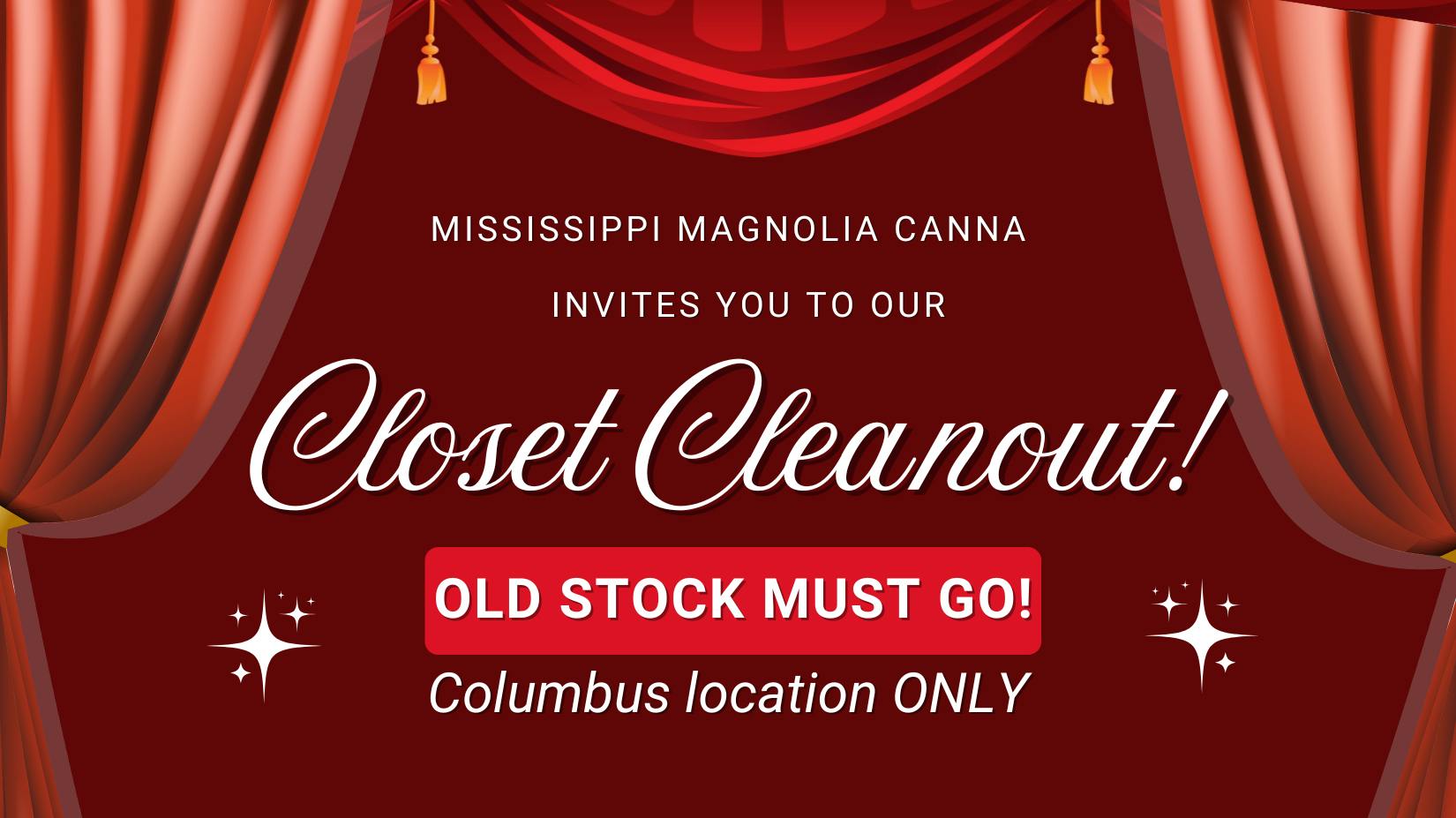 Mississippi Magnolia Canna - Columbus Closet Cleanout!!!!!