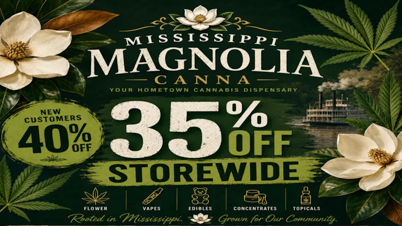 Mississippi Magnolia Canna - Columbus 35% off STOREWIDE