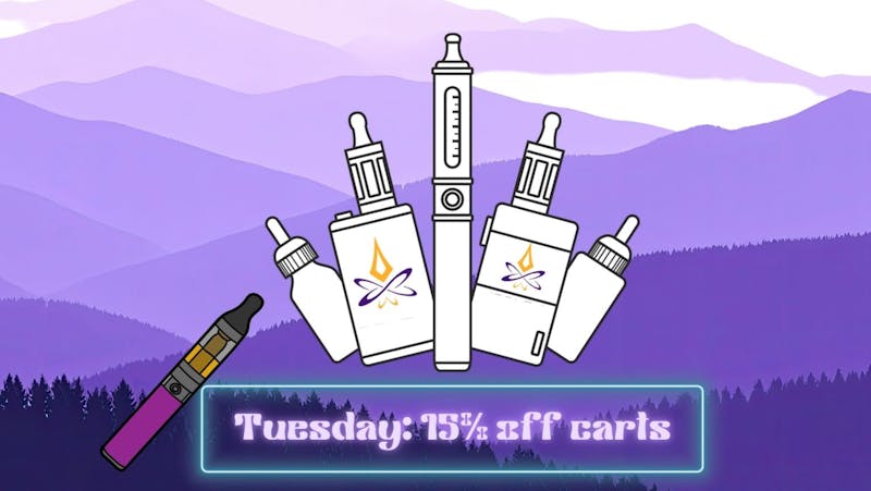 Purple Co - Forest Ave Terpy Tuesday - 15% off all Cartridges