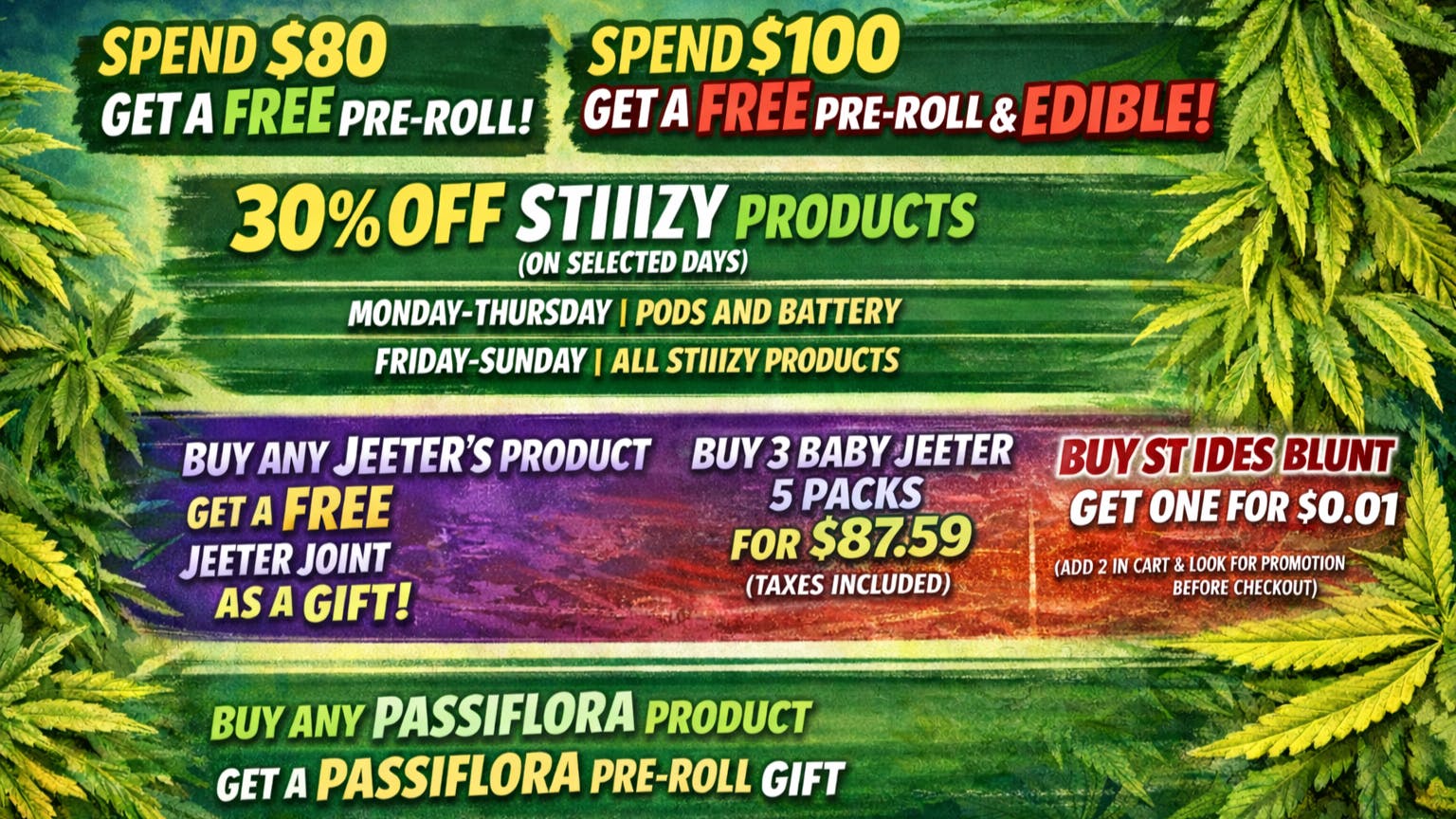 Bud Bees - Sylmar SPEND $80$100 FREE DELIGHTS EDIBLE & PASSIFLORA 1G