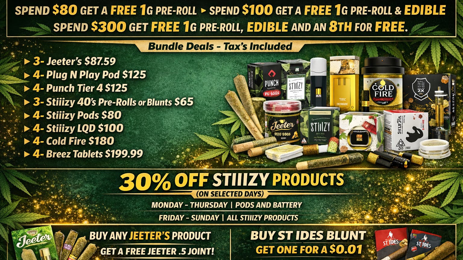 Bud Bees - Santa Clarita THE MORE YOU SPEND THE MORE GIFTS YOU GET!!