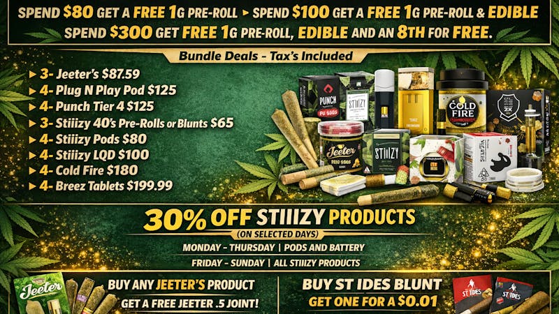 Bud Bees - Northridge THE MORE YOU SPEND THE MORE GIFTS YOU GET!!