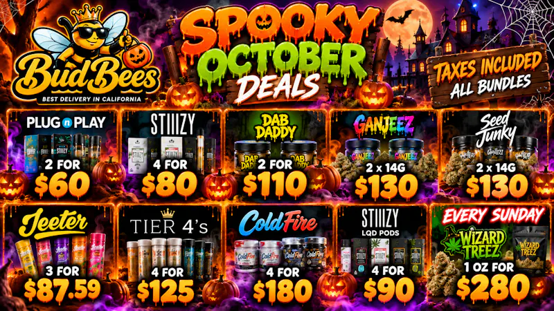 Bud Bees - Sherman Oaks Spooky October UP TO 90% OFF! + CRAZY BUNDDLES