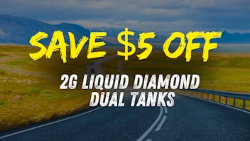 First Class Cannabis SAVE $5 OFF LIQUID DIAMOND DUAL 2GRAM TANKS