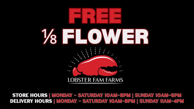 First Class Cannabis FREE 1/8 OF FLOWER