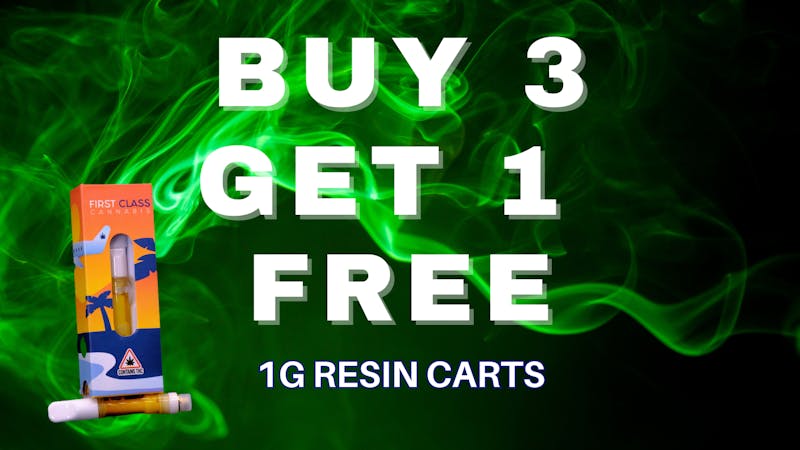 First Class Cannabis - Delivery GET A FREE 1G RESIN CART