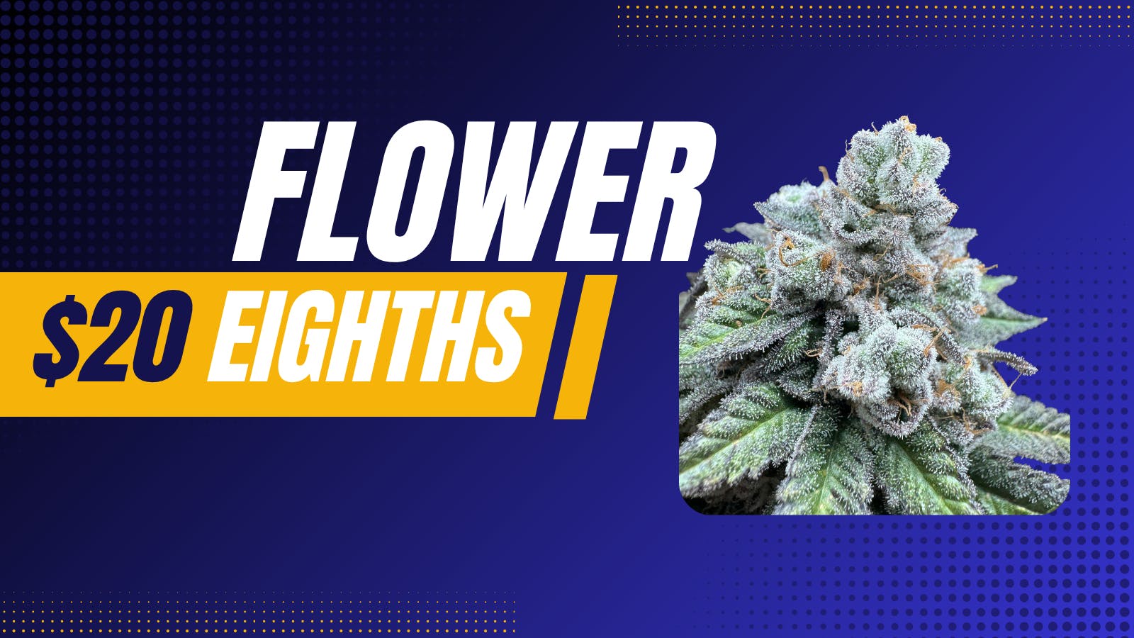 First Class Cannabis - Saco $20 EIGHTHS FLOWER
