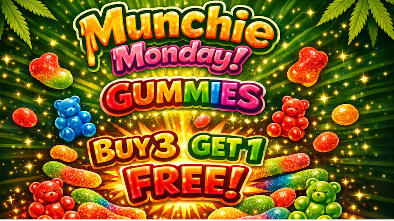 First Class Cannabis - Biddeford GUMMIES BUY 3 GET 1 FREE