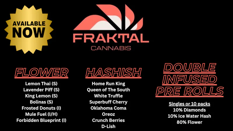 First Class Cannabis - Saco FRAKTAL NOW AVAILABLE