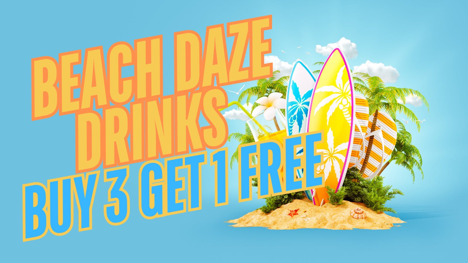 First Class Cannabis - Delivery BEACH DAZE DRINKS BUY 3 GET 1 FREE