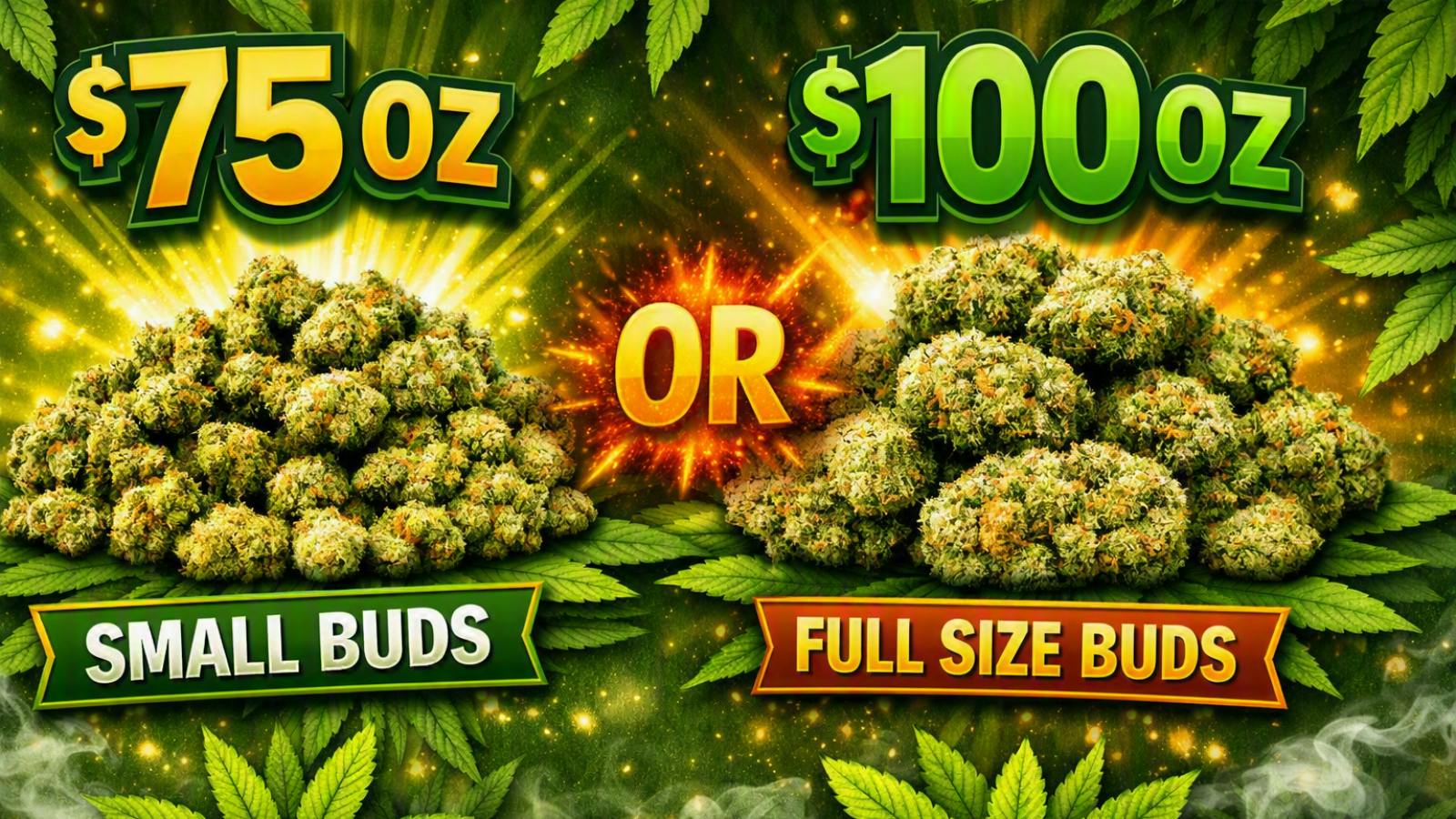First Class Cannabis - Saco PICK YOUR PERFECT OUNCE