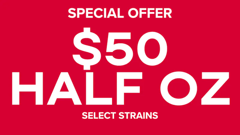 First Class Cannabis - Delivery $50 HALF OZ BUDS