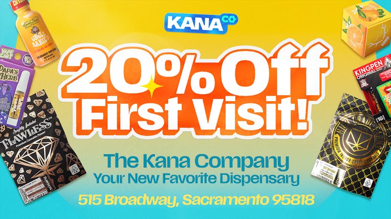 The Kana Company 20% Off ANYTHING for First Time Customers! 🔥🍃✨