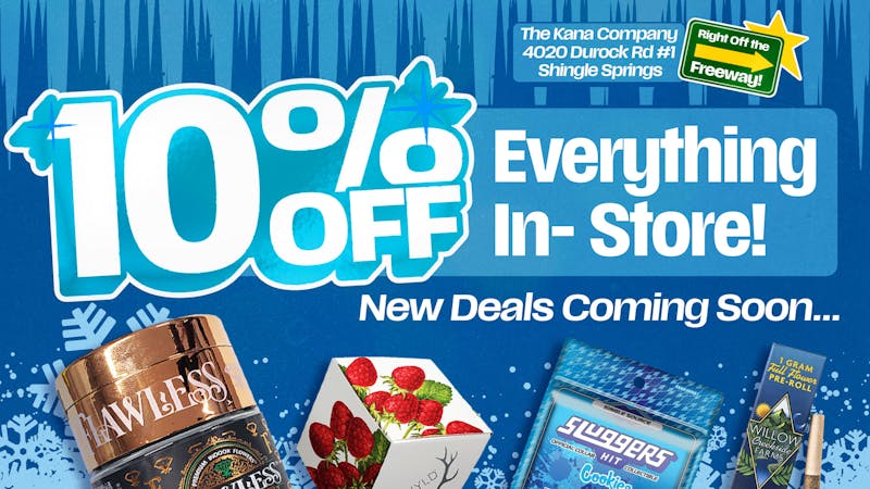 The Kana Company 10% Off Everything!❄️🔥 December at KanaCo!🎄