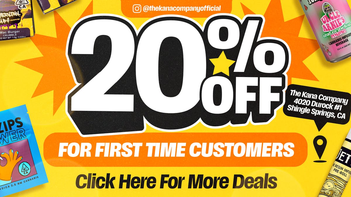 The Kana Company 20% Off Anything @ Kana Company Shingle Springs!🔥