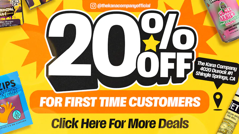 The Kana Company 20% Off Anything @ Kana Company Shingle Springs!🔥