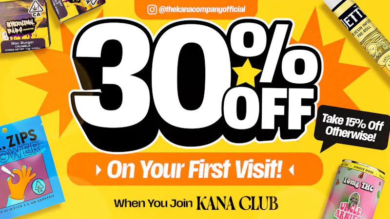 The Kana Company 30% Off for Kana Club First Timers! 15% if not!
