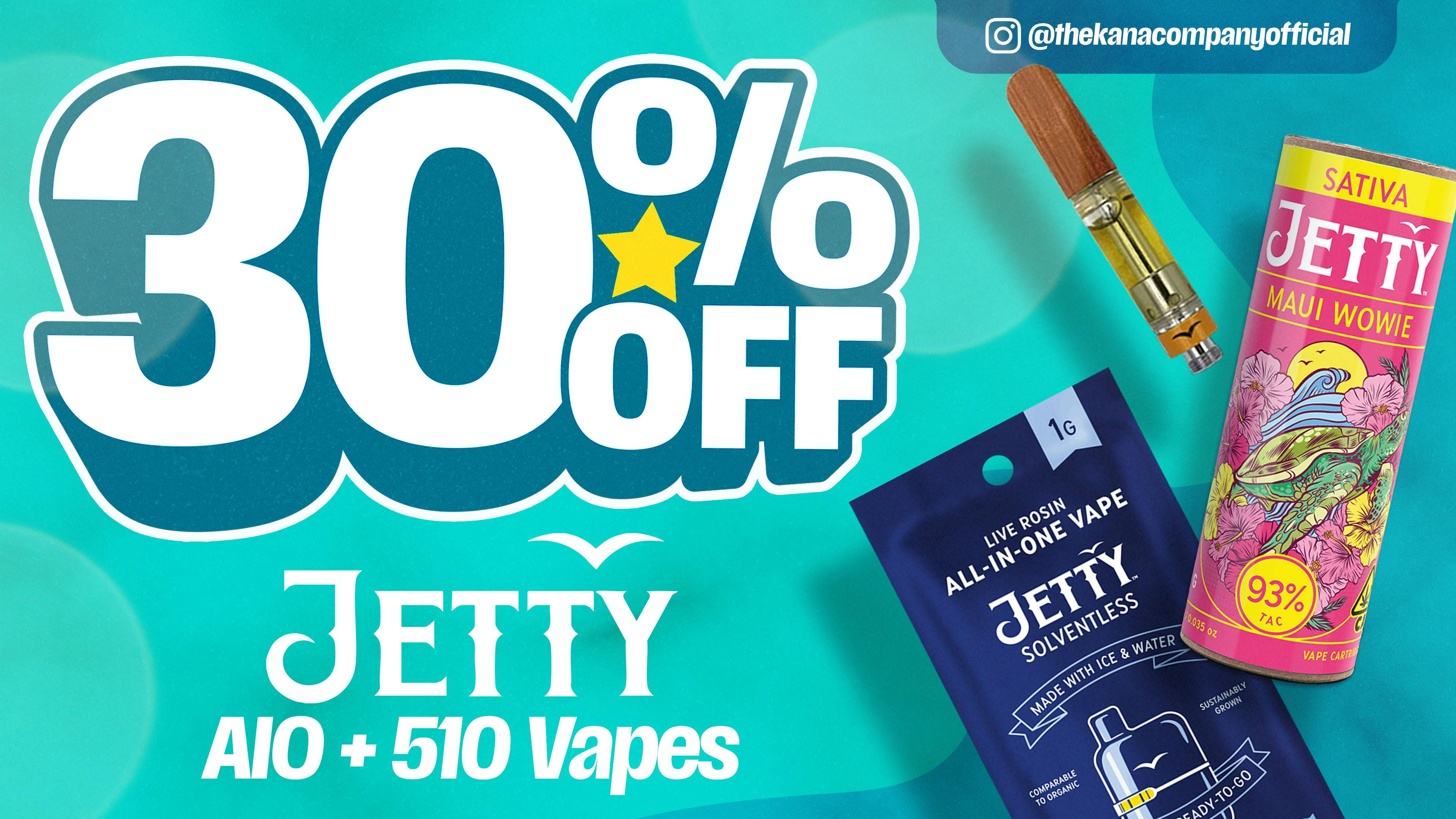 The Kana Company 30% Off Jetty AIOs & Carts!🔥 Sundays Only!