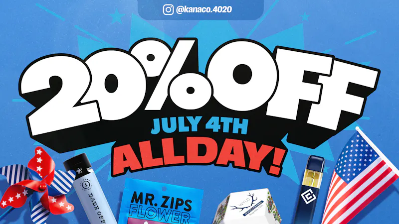 The Kana Company 20% Off EVERYTHING Tomorrow! 🇺🇸🎆