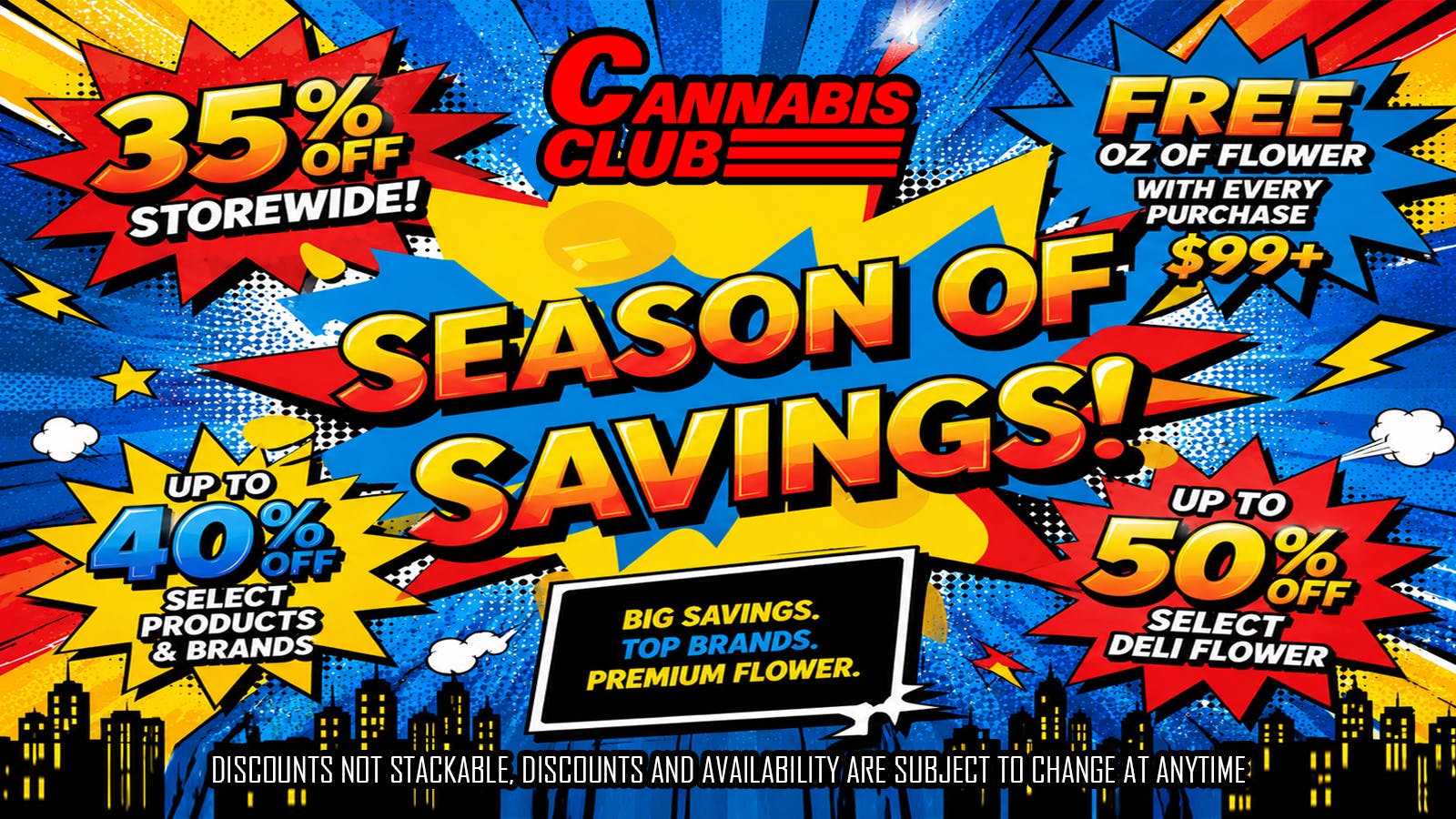 Cannabis Club - New Buffalo Cannabis Club Season of Savings Weekend Sale Event