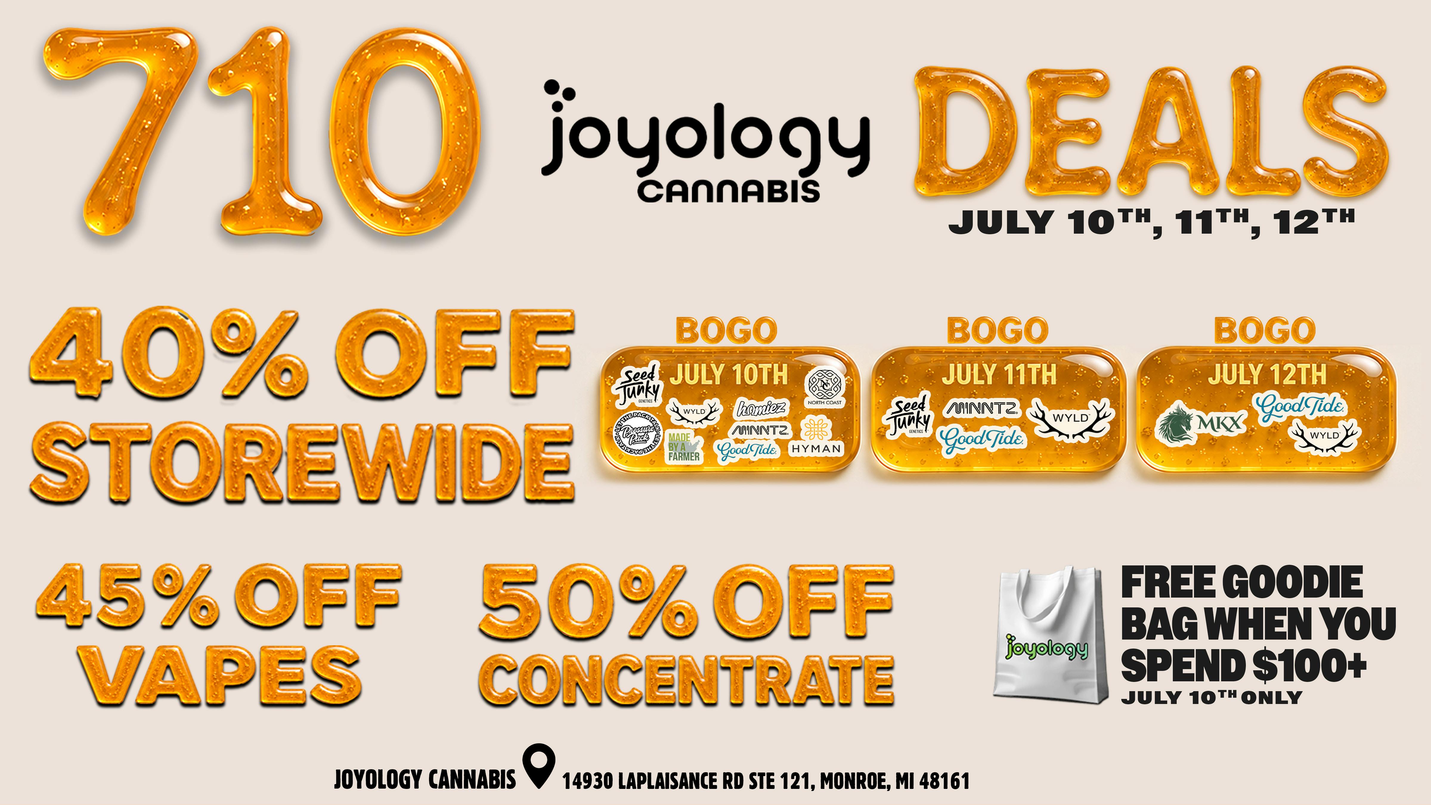Joyology of Monroe Joyology 710 DEALS