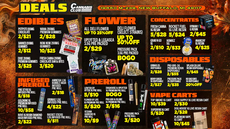 Cannabis Club - New Buffalo Cannabis Club Wholesale LOWEST PRICES! GUARANTEED