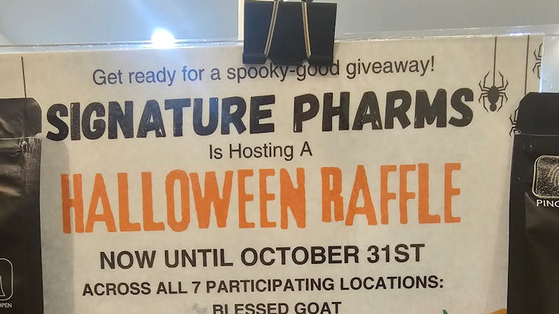 Diamond Leaf 84 gr Halloween Raffle