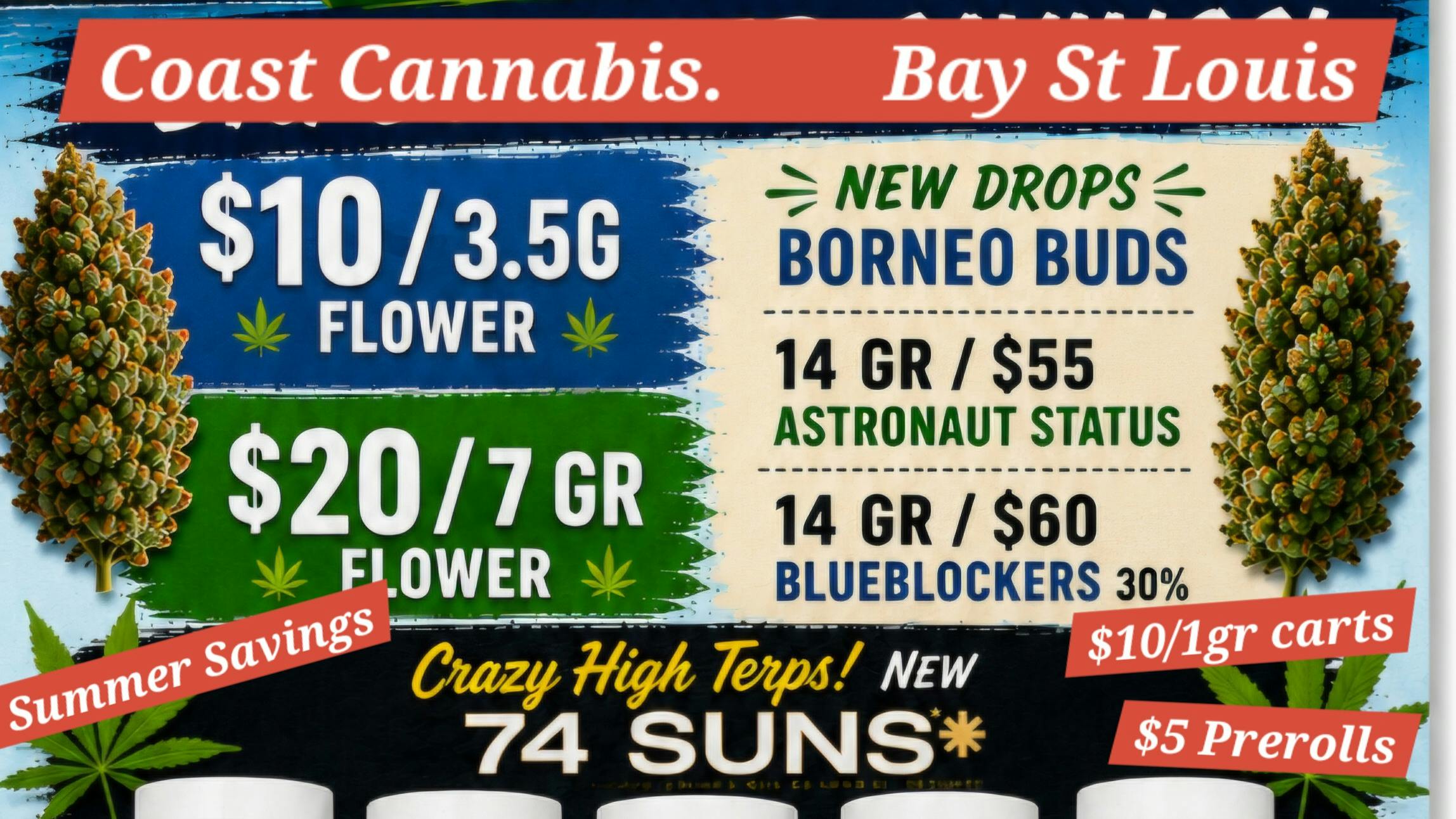 Coast Cannabis 1gr carts $10🇺🇸 $10/3.5 🇺🇸 New Sales 🇺🇸
