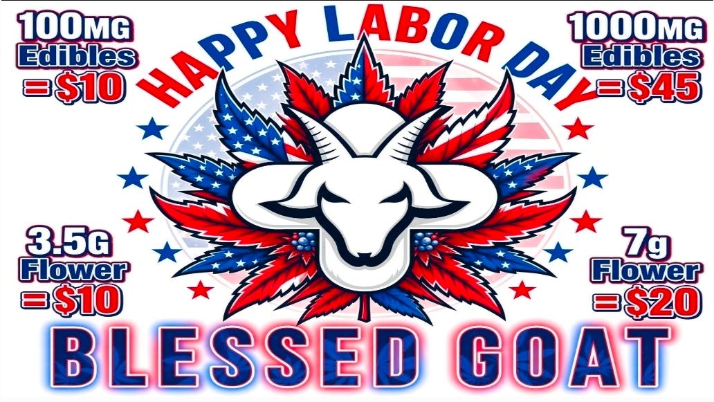 Blessed Goat LABOR DAY WEEKEND DEALS!