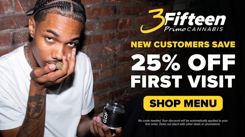 3Fifteen Primo - Valley Park 25% Off First Visit