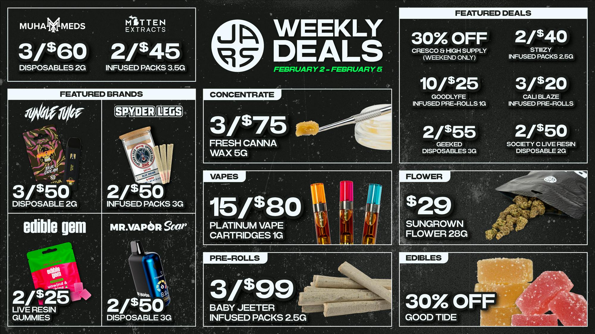 JARS Cannabis - Mt Clemens Big Selection. Bigger Value. Always at JARS