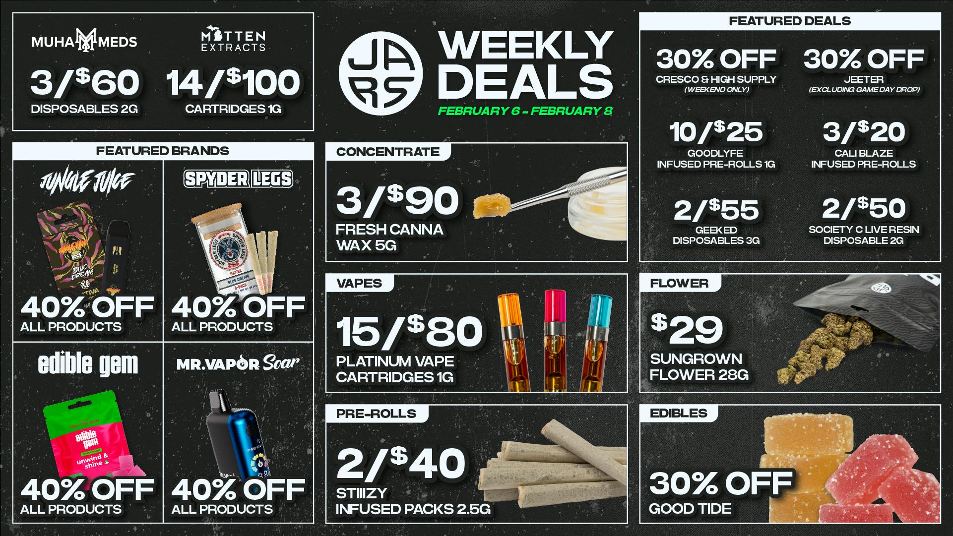 JARS Cannabis - Okemos Get Game Day Ready at JARS