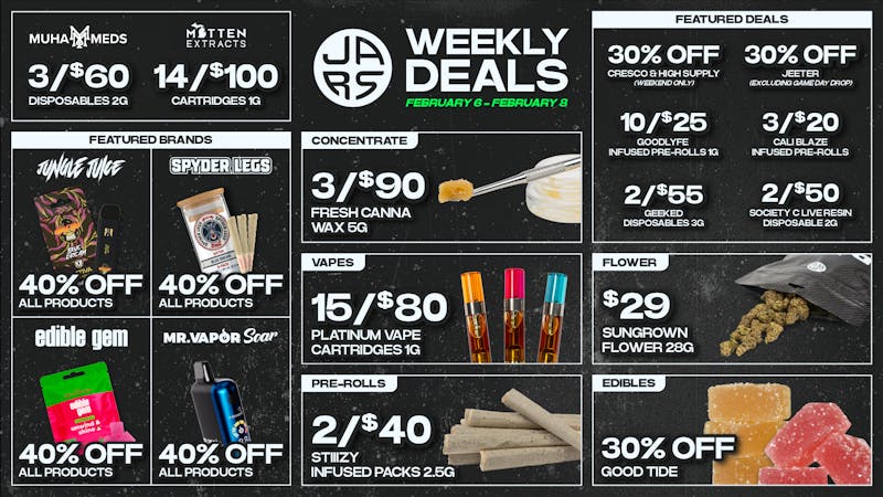 JARS Cannabis - Monroe Get Game Day Ready at JARS