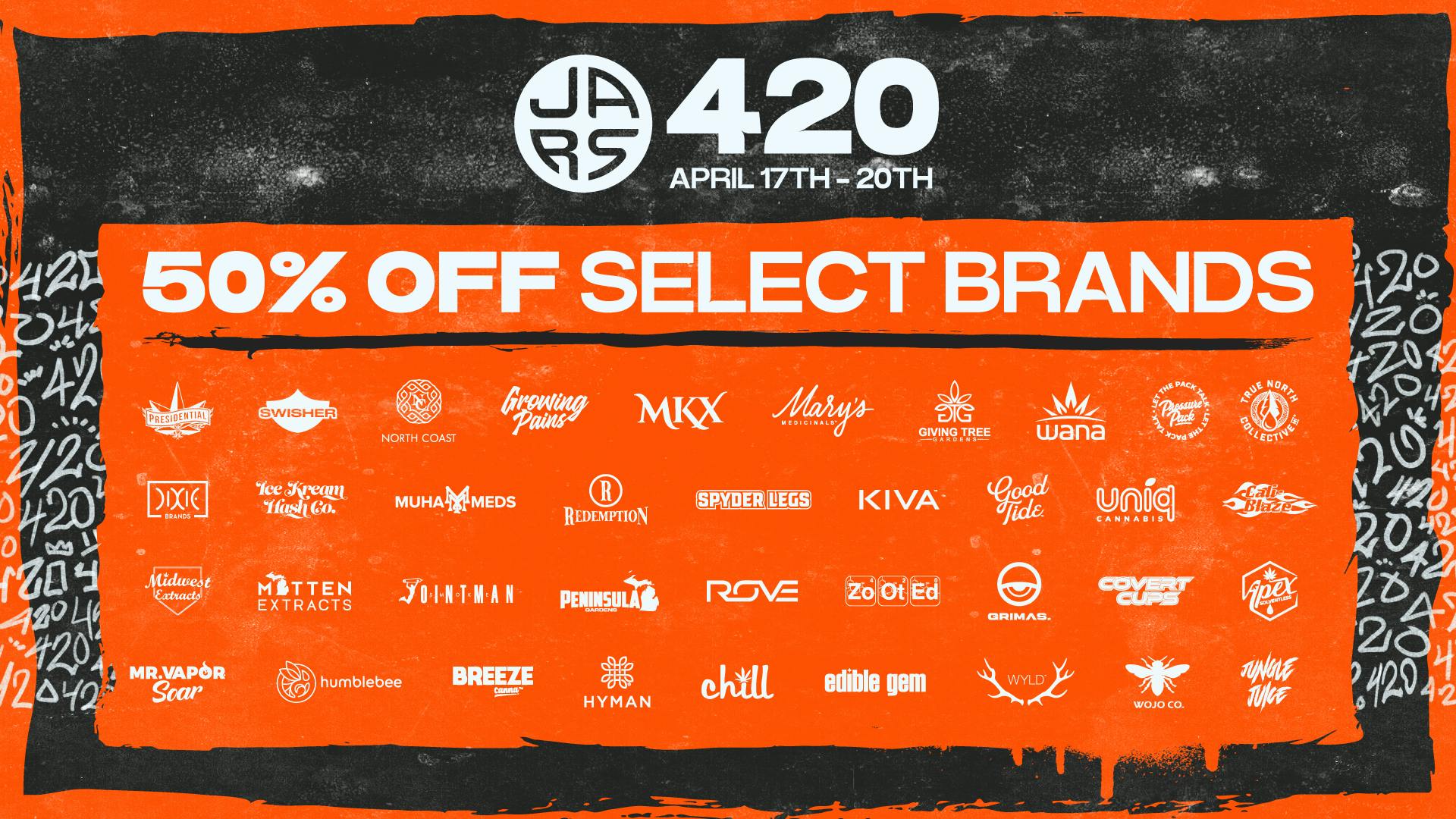 JARS Cannabis - Riverview 50% OFF Select Brands | 420 Deals