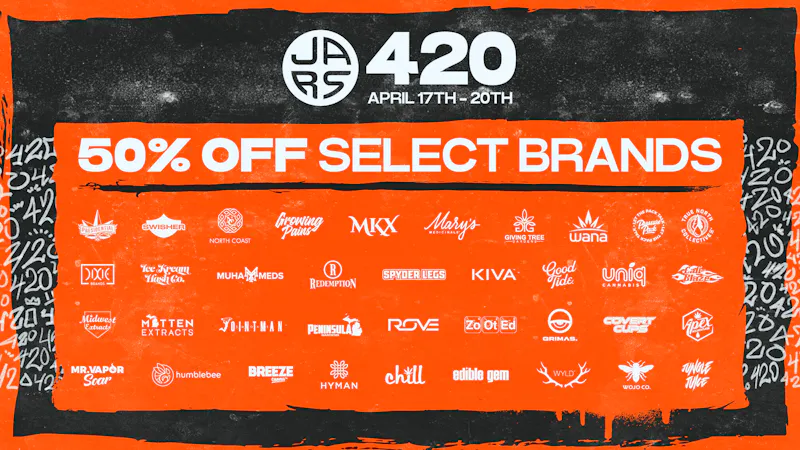 JARS Cannabis - Riverview 50% OFF Select Brands | 420 Deals