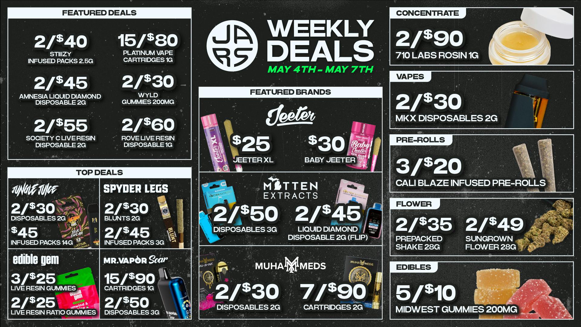 JARS Cannabis - Utica Big Selection. Bigger Savings.