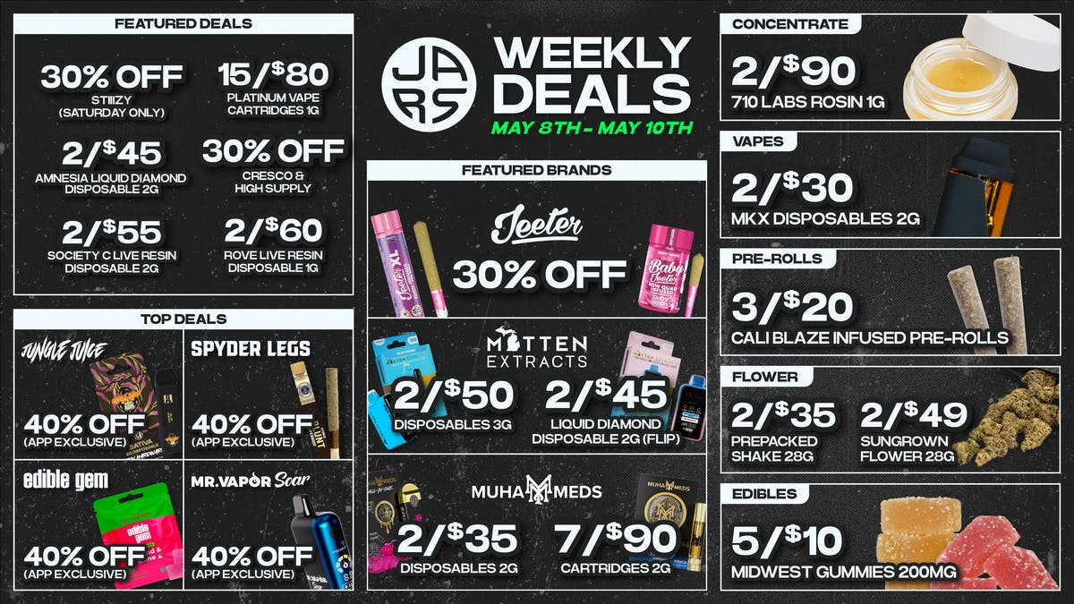 JARS Cannabis - Monroe Biggest Selection, Even Bigger Savings