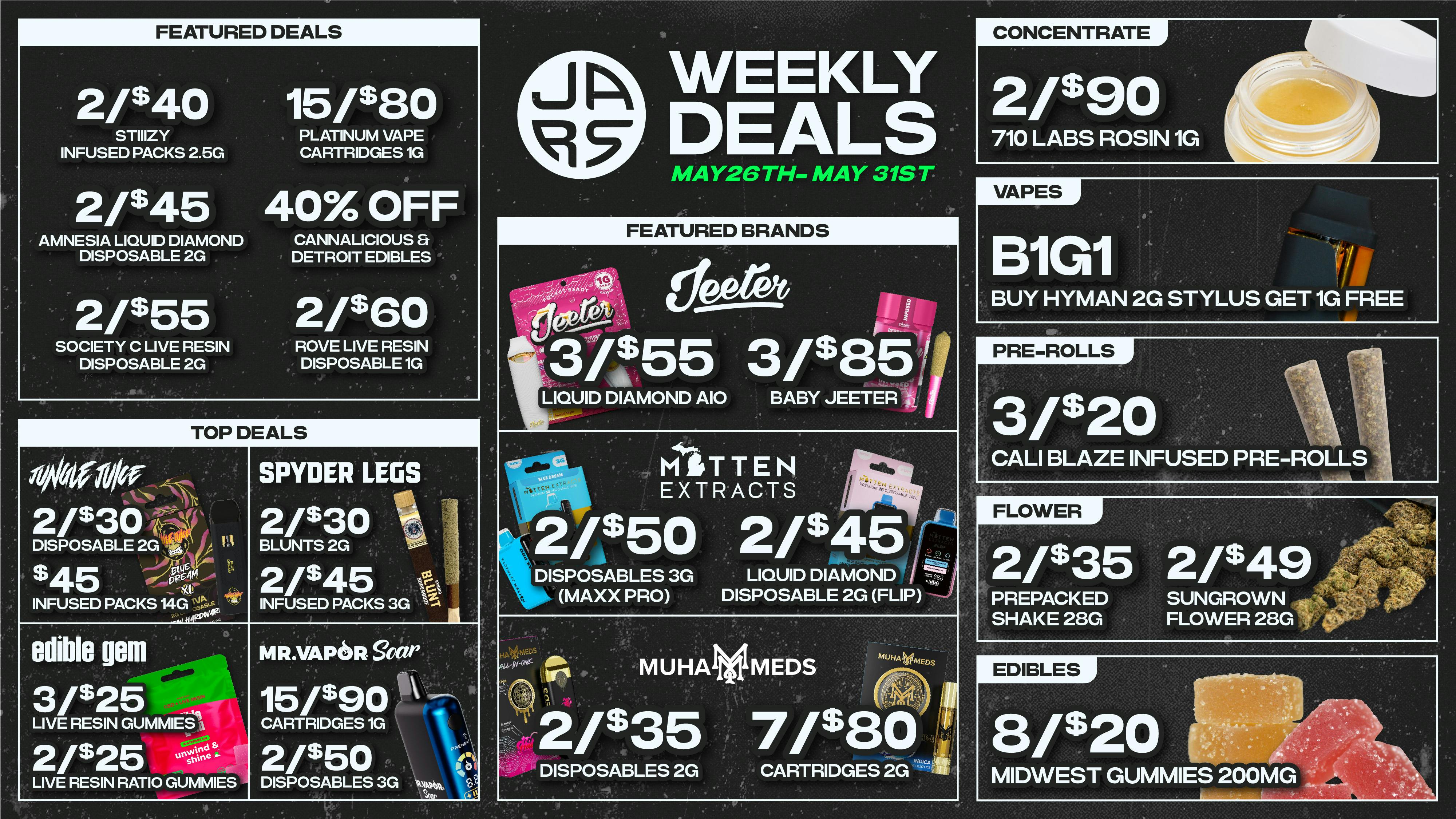 JARS Cannabis - New Buffalo US-12 Big Selection. Bigger Savings.