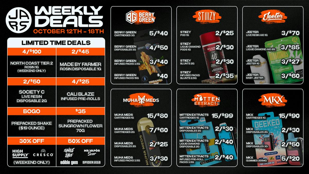 JARS Cannabis - Monroe Prices People Drive For. Selection Worth The Trip.