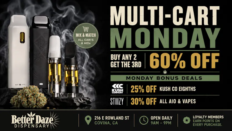 Better Daze Delivery - Covina Multi-Cart Monday