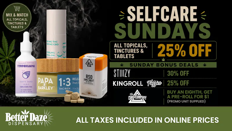 Better Daze Delivery - Covina Selfcare Sundaze 25% OFF