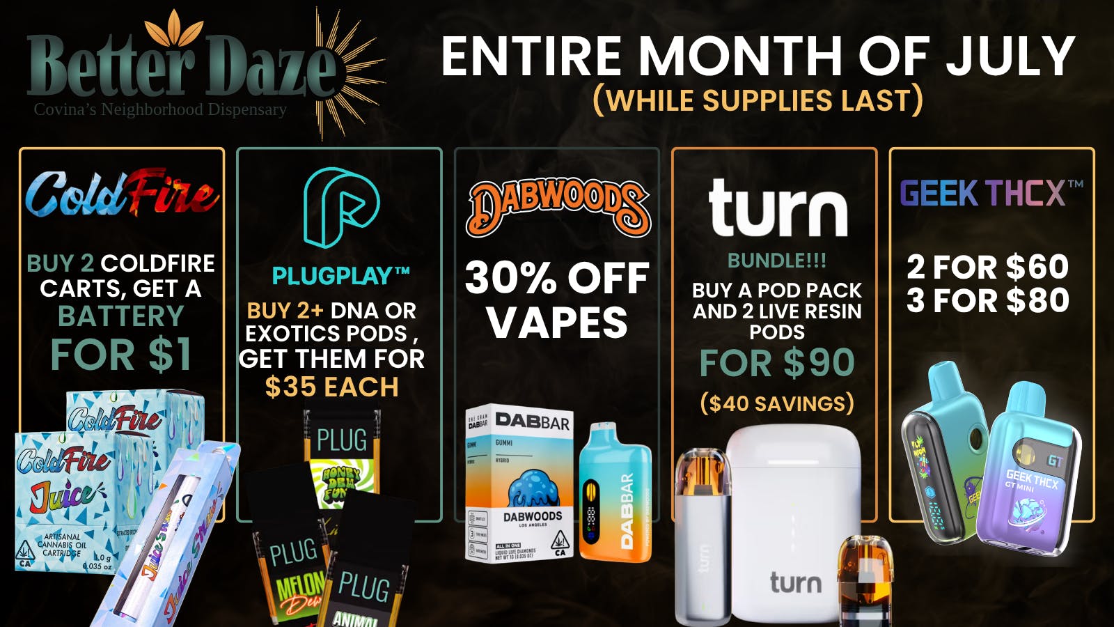 Better Daze Delivery - Covina INSANE PENJAMIN DEALS! $$$