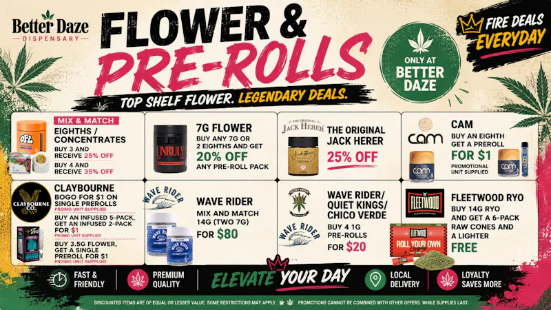 Better Daze Delivery - Covina Fire Flower Deals