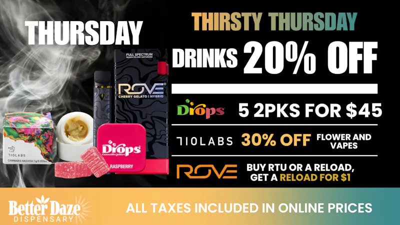 Better Daze Delivery - Covina Drink up Buttercup!
